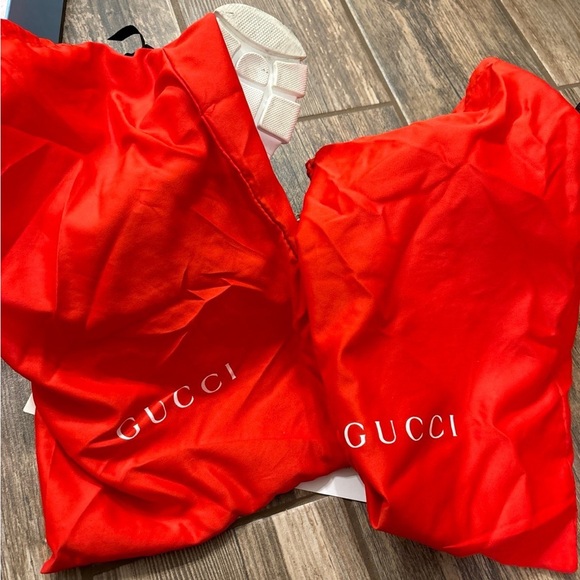 White Gucci FLASHTREK sneakers women’s size 8 - Picture 9 of 10